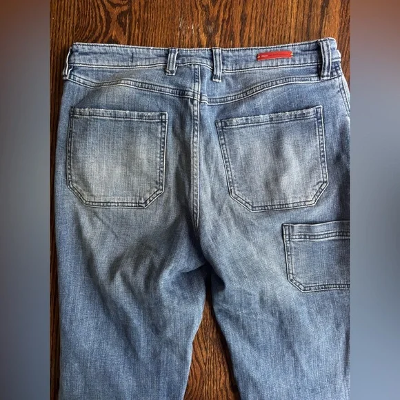 Anthropologie Pilcro Straight Mid Rise Jean Reg Wash Womens 28 - Picture 4 of 9
